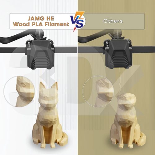 NHỰA IN 3D GIẢ GỖ JAMGHE WOOD PLA