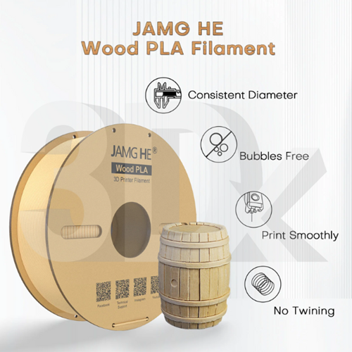 NHỰA IN 3D GIẢ GỖ JAMGHE WOOD PLA